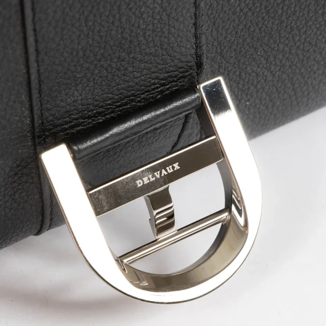 Delvaux Sellier Brillant Mini Bag in Black Leather from Labellov, photo 8 of 8