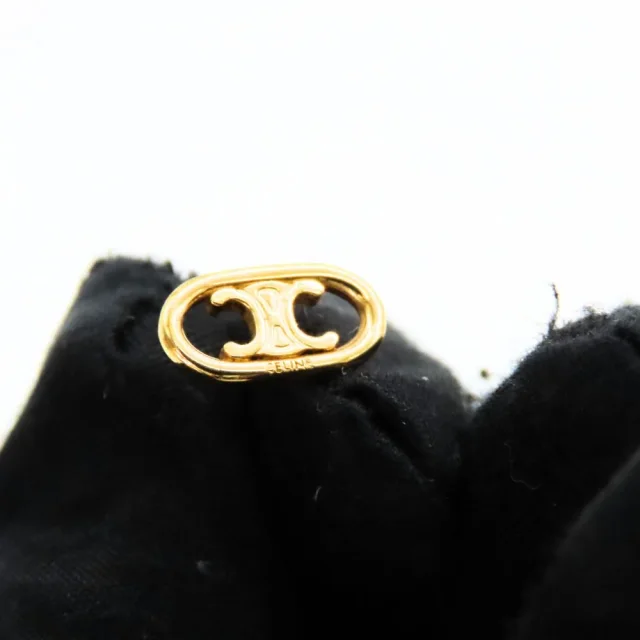 Celine Maillon Triomphe Earrings in Rose Gold Gold-plated metal from LuxUness, photo 5 of 6