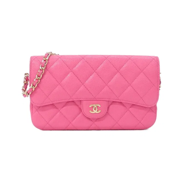 Chanel Timeless Classic Line Phone Case in Caviar leather from The Reluxe