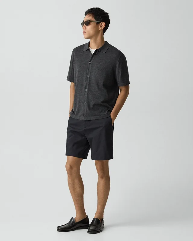 Theory Button-Up Sweater in Regal Wool, photo 6 of 6 from Theory