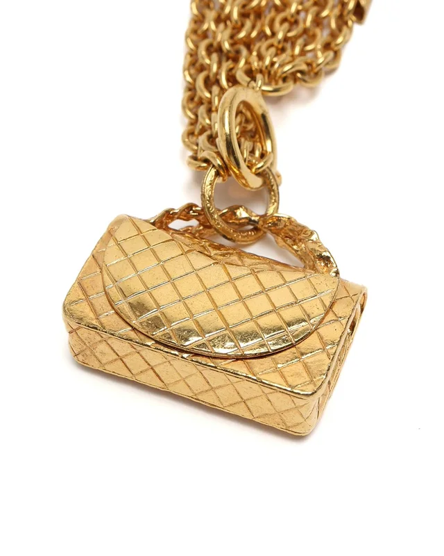Chanel Multi-Chain Flap Bag Charm Choker from A Retro Tale, photo 4 of 5