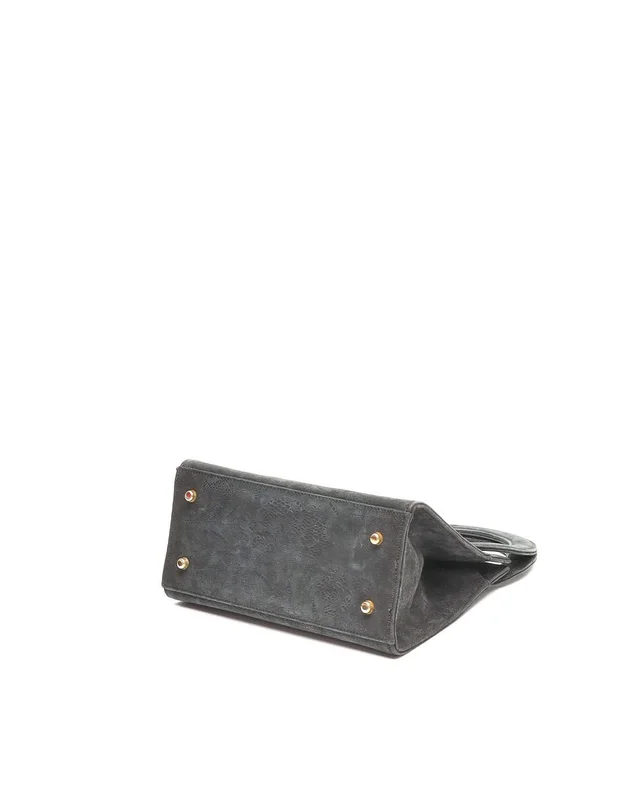Chloé 1990s Trapeze Handbag in Suede from A Retro Tale, photo 4 of 7