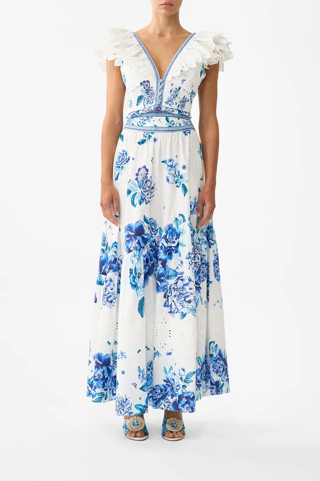 Camilla eBoutique SKIRT WITH SHAPED SEAM A CERAMIC GARDEN from CAMILLA, photo 1 of 1