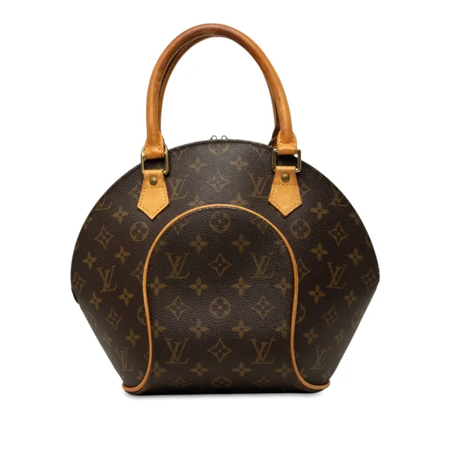 Brown Louis Vuitton Monogram Ellipse PM Handbag in Brown Coated canvas from Designer Revival, photo 1 of 1