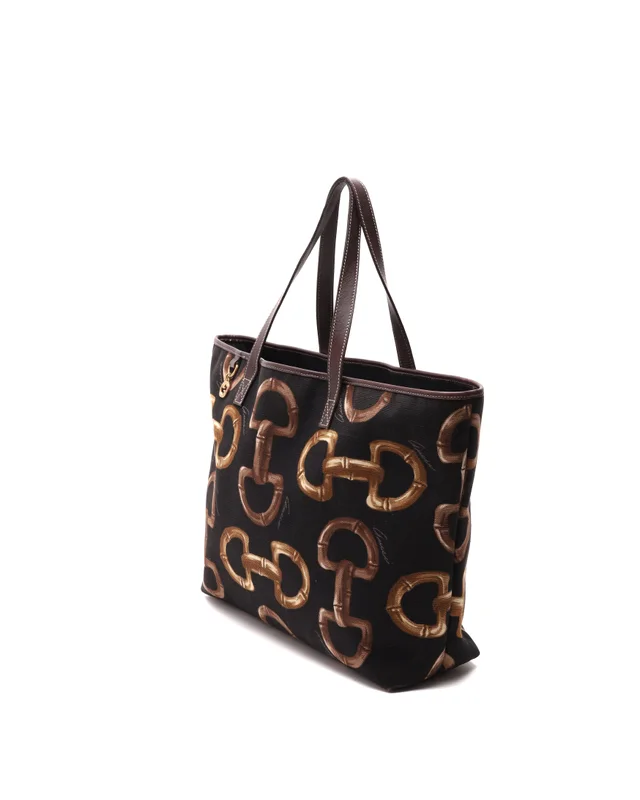Gucci Horsebit Tote Bag in Canvas from A Retro Tale, photo 3 of 8