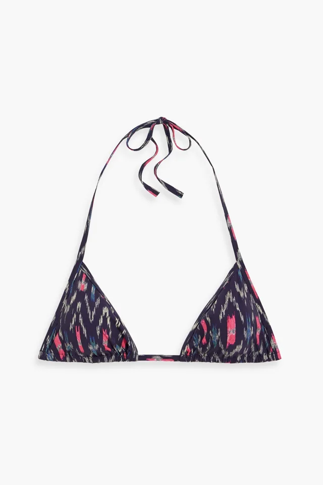 Isabel Marant Shayla Floral-Print Triangle Bikini Top from THE OUTNET, photo 1 of 1