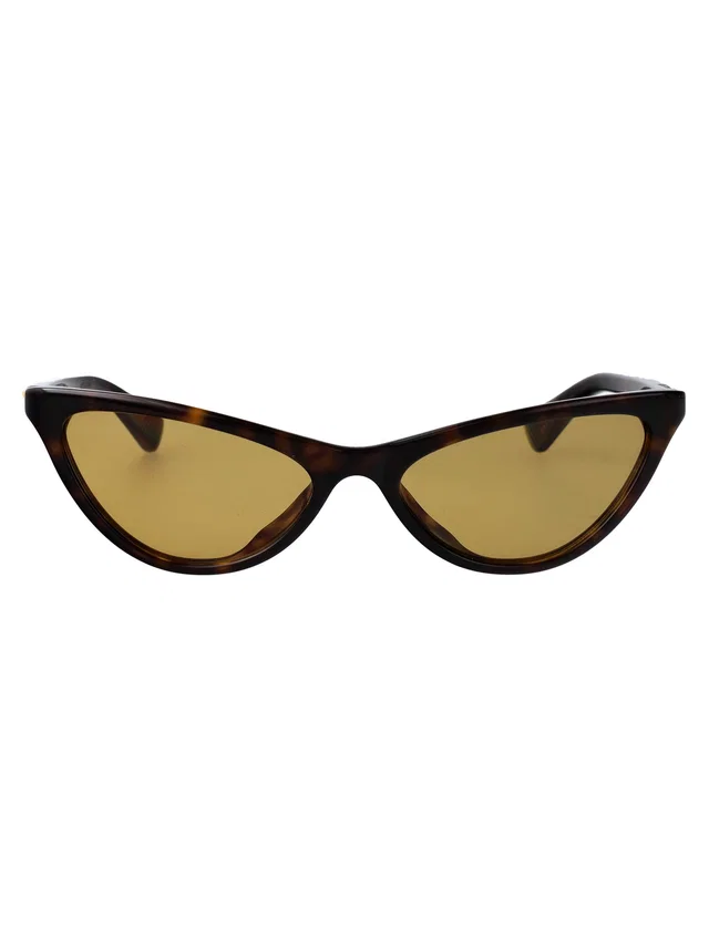 Bottega Veneta Bv1414s Cat-Eye Havana Sunglasses — Brown Acetate in Brown from HEWI