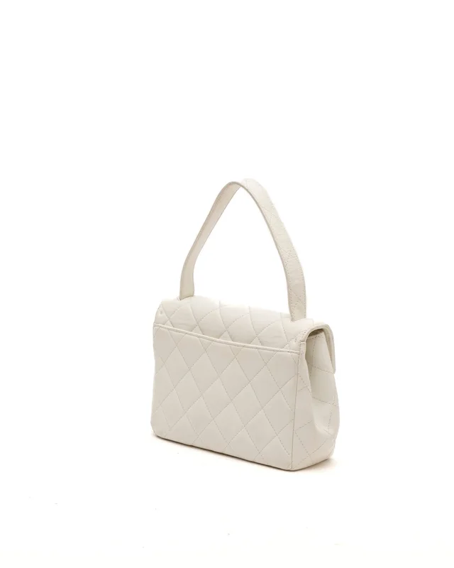 Chanel Top Handle Envelope Flap Bag in Leather from A Retro Tale, photo 3 of 8