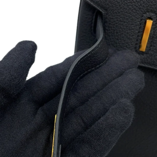 Hermès Birkin Black Togo Leather Size 30 in Black Togo leather from GALLERY RARE, photo 13 of 21