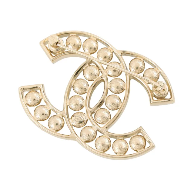 Chanel CC Logo BroochA64978-Y09449-Z2048 Faux Pearl Metal from GALLERY RARE, photo 2 of 10