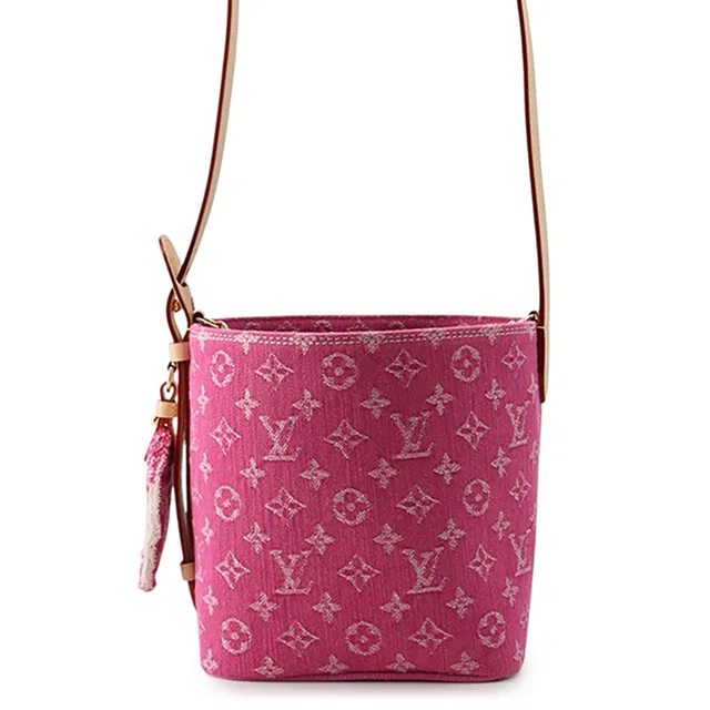 Louis Vuitton All In FuchsiaDenimM27626 Denim Rendezvous Size BB in Denim from GALLERY RARE