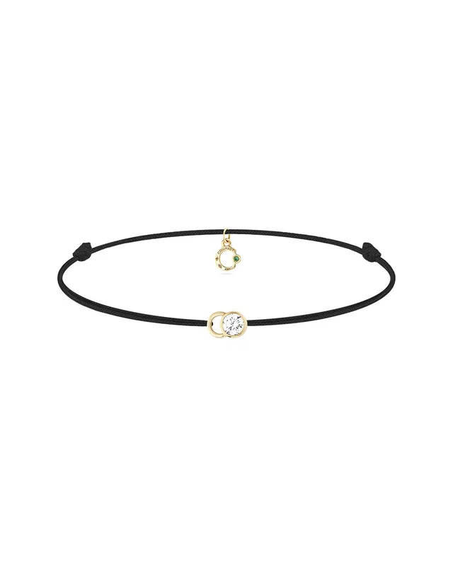 Courbet 18K 0.15 ct. tw. Lab Grown Diamond Let's Commit Bracelet, image 1 of 1 from Gilt