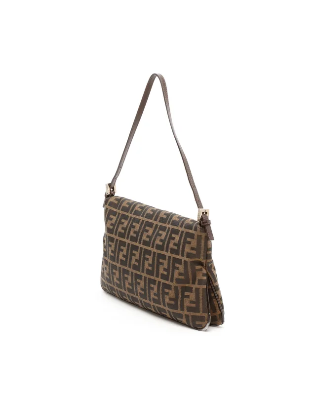 Fendi Zucca Shoulder Bag in Canvas from A Retro Tale, photo 3 of 9