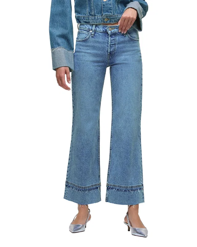 HUDSON Jeans Rosie High-Rise Wide Leg Ankle Jean, image 1 of 1 from Rue La La