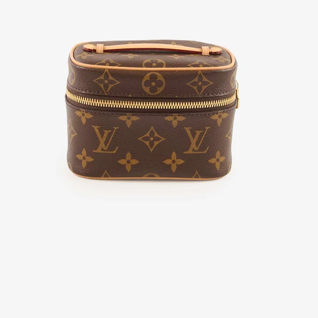 Mini Louis Vuitton Nice Nano Vanity Case Monogram in Canvas from The Purse Affair