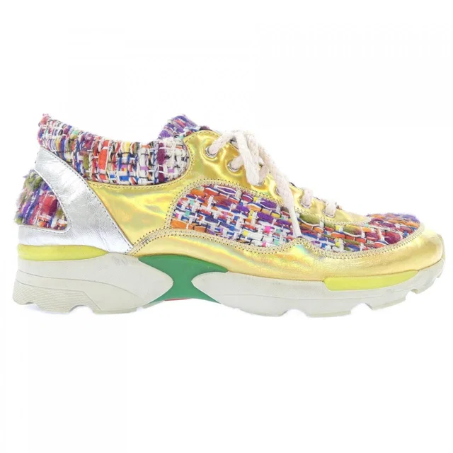 Chanel Tennis Sneakers Purple in Purple from The Reluxe