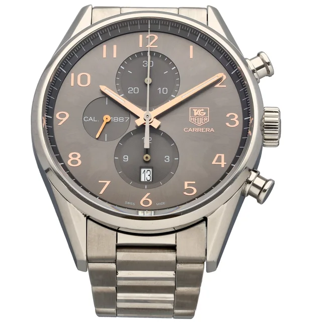 TAG Heuer Carrera CAR2013-4 43mm Stainless Steel Watch from H&T