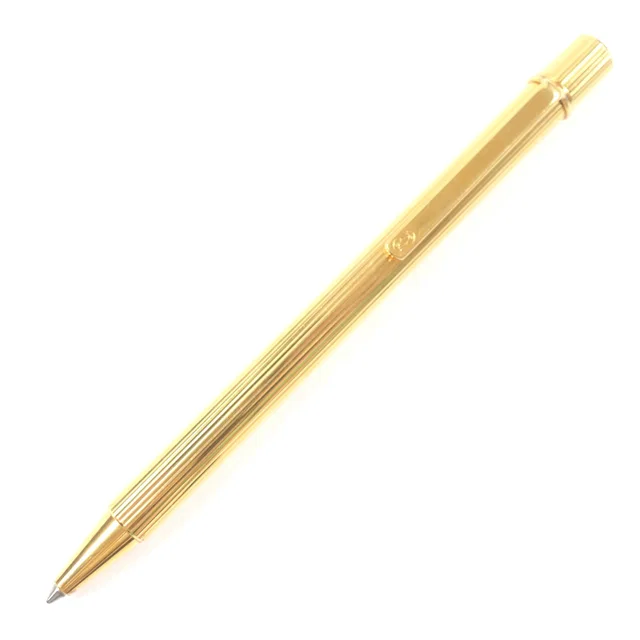 Must de Cartier Stripe Pattern Ballpoint Pen from LuxUness
