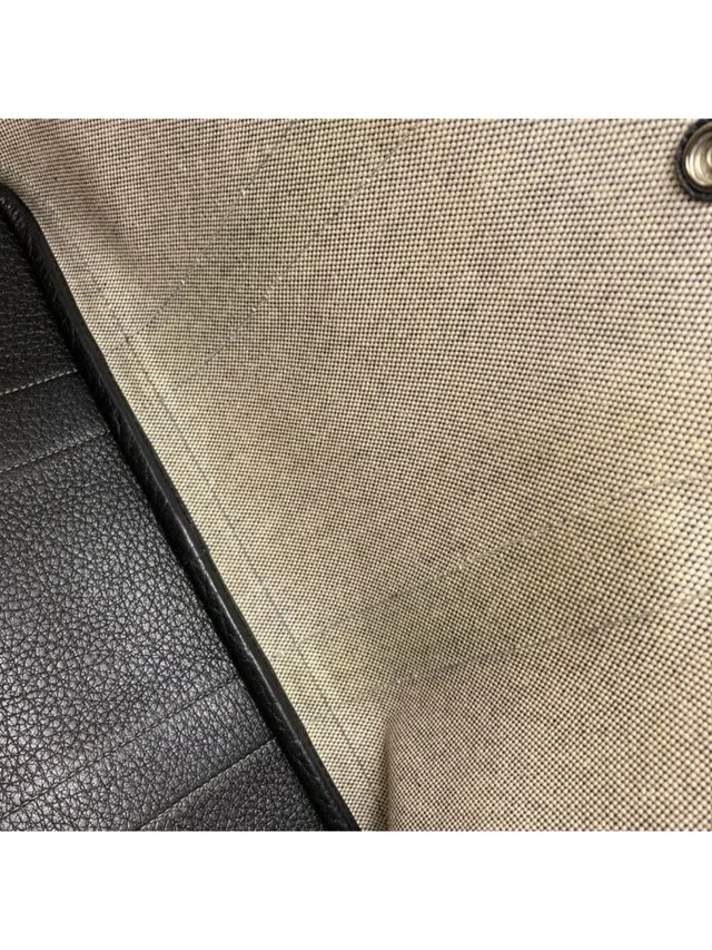 Hermès Garden Party Pm Silver Tote Toile in silver|gray Canvas from Poshmark, photo 8 of 15