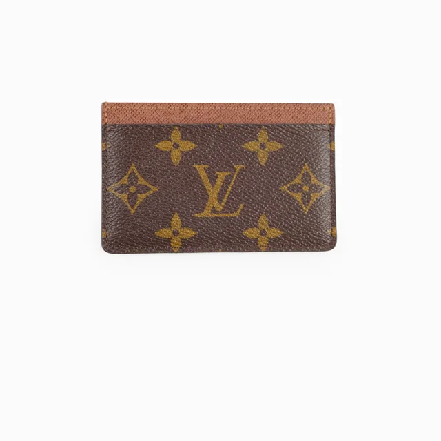 Louis Vuitton Monogram Card Holder Armagnac Leathe in Canvas from The Purse Affair