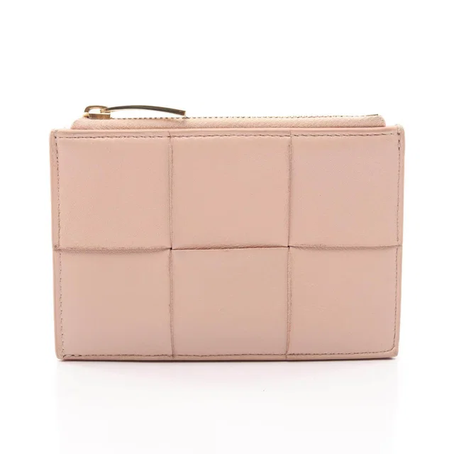 Bottega Veneta Cassette Leather Card Wallet in Leather from LuxUness