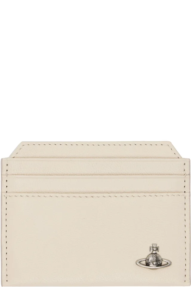 Vivienne Westwood Off-White Slim Card Holder, image 1 of 1 from SSENSE