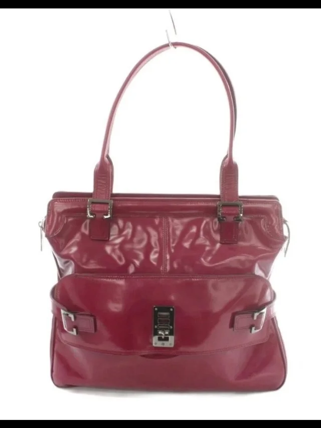 Mulberry Shoulder Bag in red Patent leather from Poshmark
