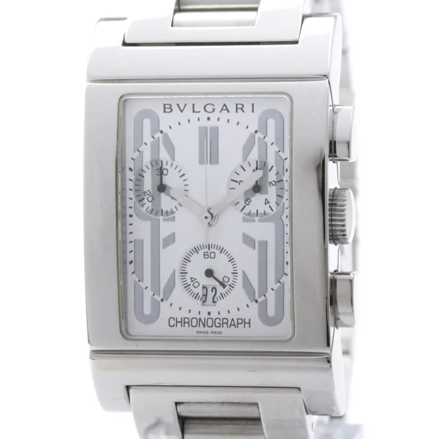 Bvlgari Bvlgari Rettangolo Chronograph Quartz Stainless Steel from Her-Age, photo 4 of 8