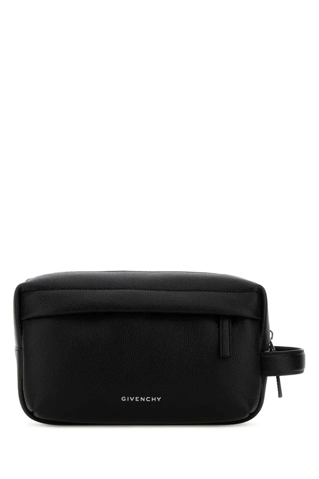 Givenchy Toilet Travel Wallet — Black in Black Calfskin from HEWI