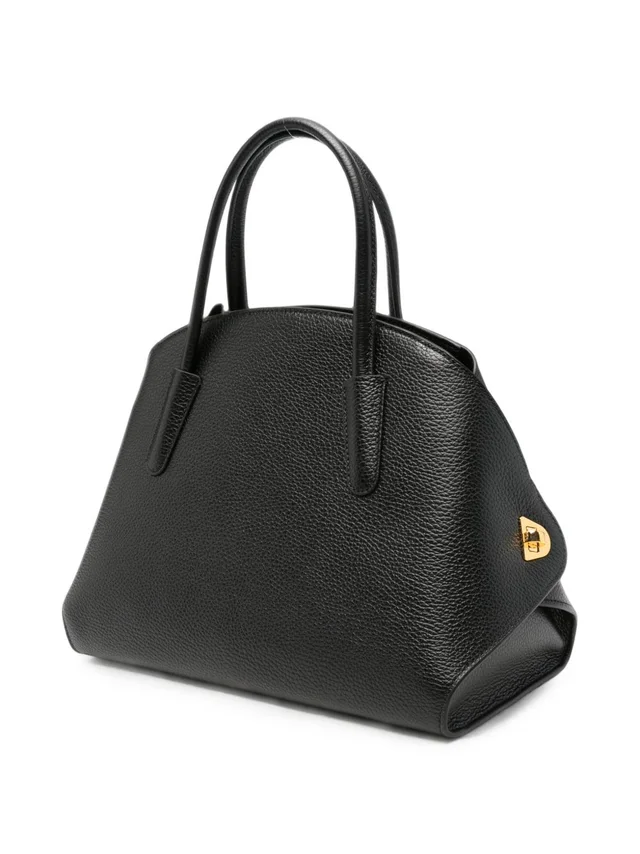 Coccinelle Tylde grained leather tote bag, photo 3 of 5 from SENSER