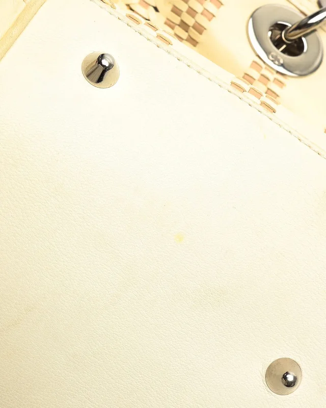 Woven Soft Lady Dior Tote Bag in Woven leather from A Retro Tale, photo 8 of 9