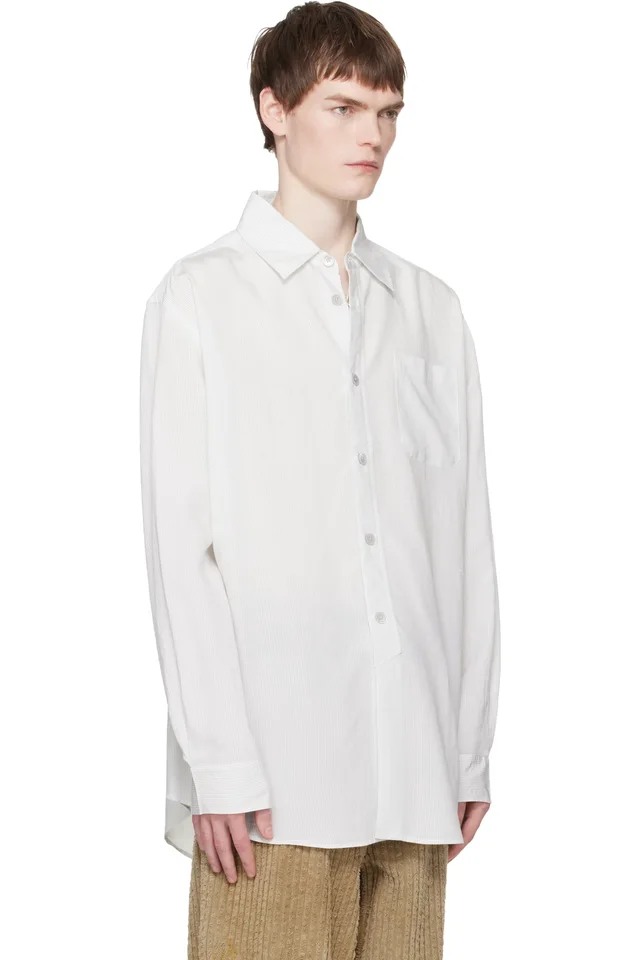 OUR LEGACY Off-White Vast Shirt, photo 2 of 4 from SSENSE