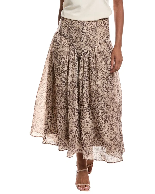 Bardot Hildie High-Waist Midi Skirt, image 1 of 1 from Gilt