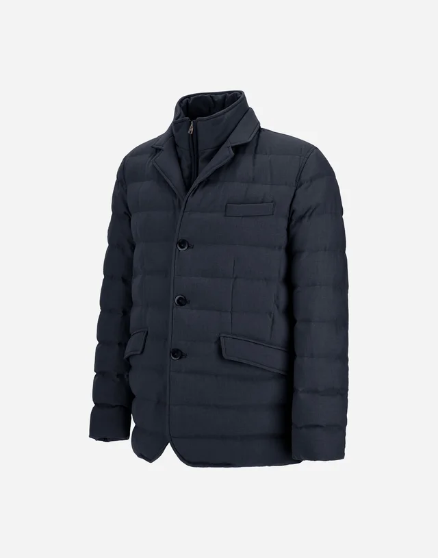 Herno Quilted long-sleeve down jacket, photo 2 of 8 from SENSER
