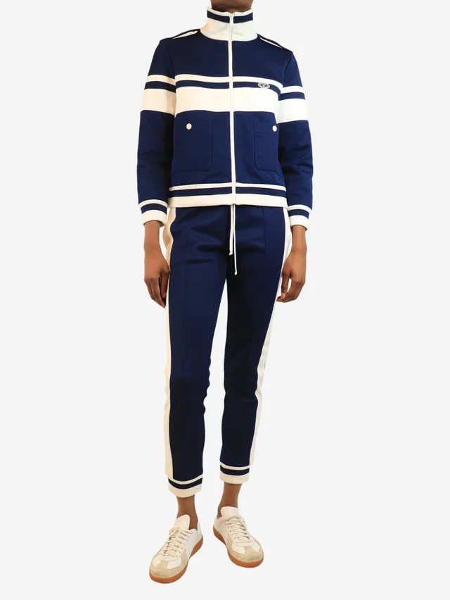 Gucci Blue two-piece technical tracksuit set - size XS in Blue from Sign of the Times