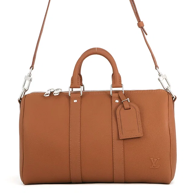 Keepall Bandouliere 35 TanM25980 Calf Leather LV Aerogram Size 35 in Calfskin from GALLERY RARE