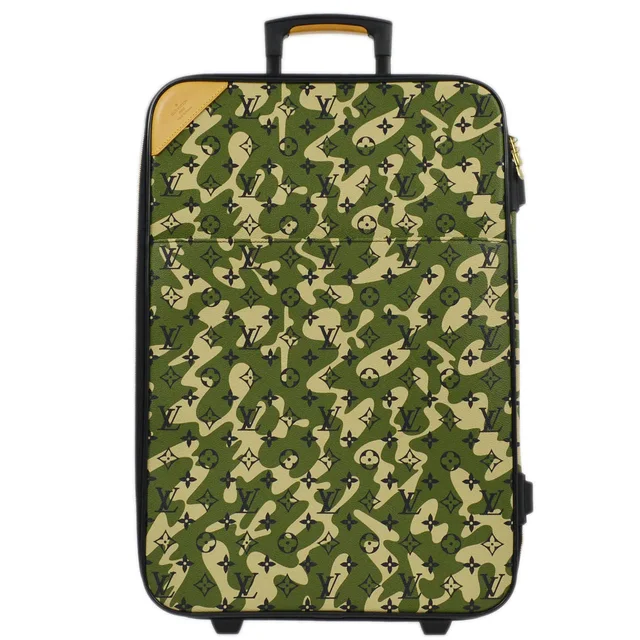 Louis Vuitton 2008 Monoglamouflage Pegase 60 Trolley Bag M23333 in Canvas from AMORE Vintage Tokyo