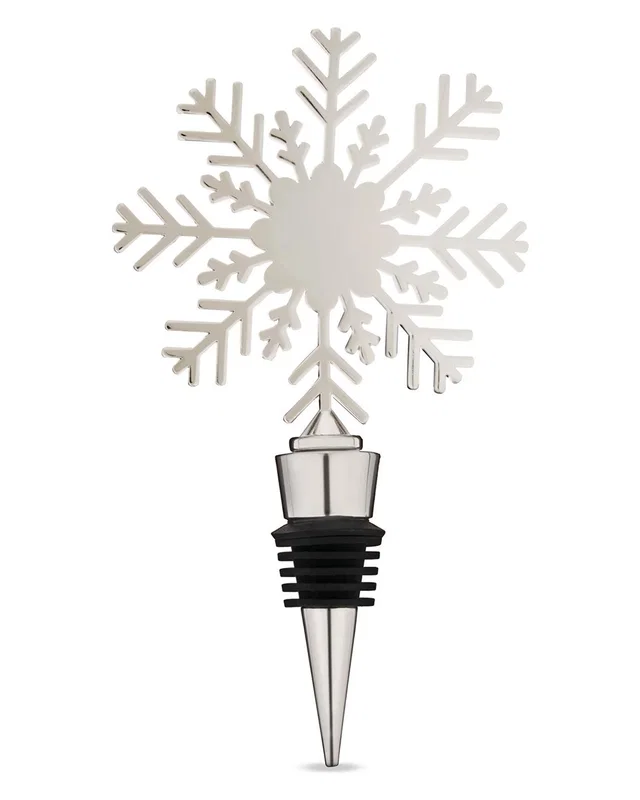 Twine Holiday Snowflake Bottle Stopper, image 1 of 1 from Rue La La