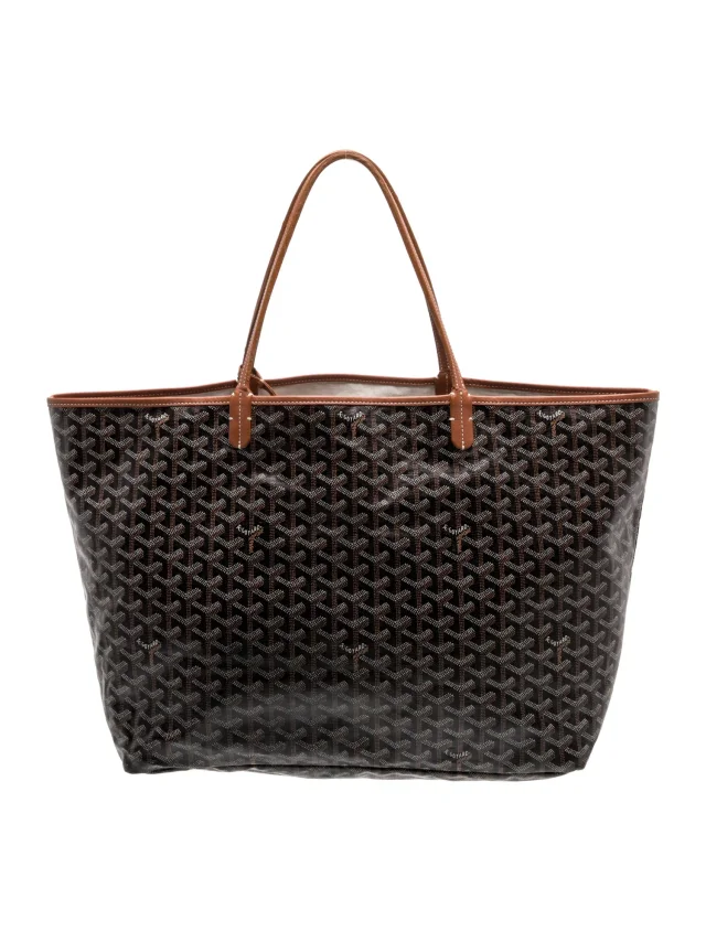Goyard Goyardine St. Louis GM in black Canvas from The RealReal