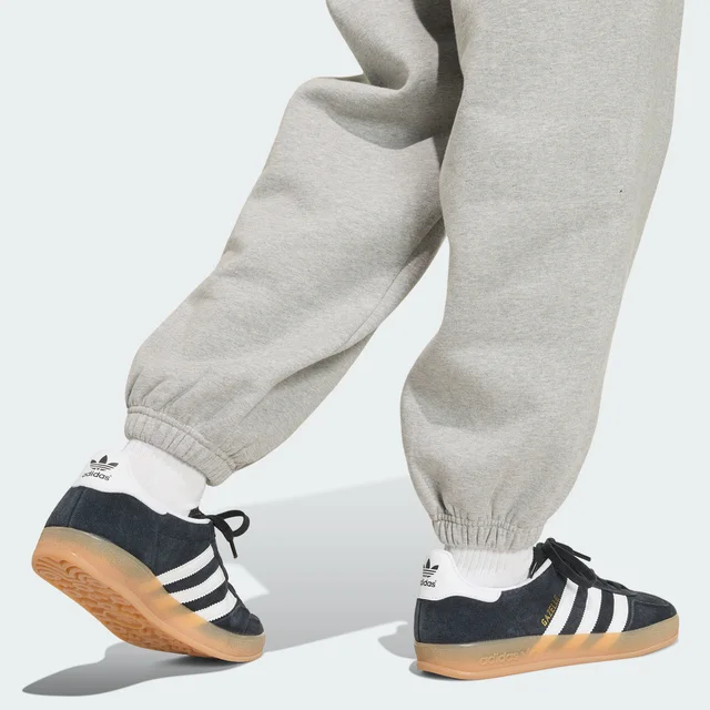 Adidas ESSENTIALS LOOSE FLEECE JOGGERS in Grey, photo 6 of 6 from adidas (US)