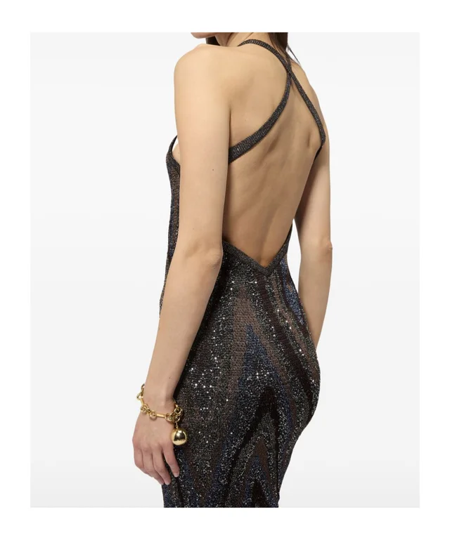Missoni Metallic Zigzag Mini Dress, photo 4 of 4 from SENSER