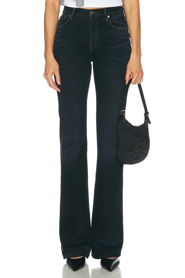 Haikure Flora Flare Leg in Black from FWRD, photo 1 of 1