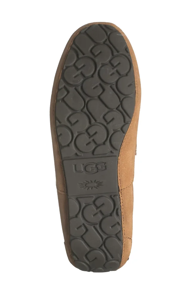 UGG® Alder Faux Shearling Lined Suede Slipper, photo 5 of 5 from Nordstrom Rack