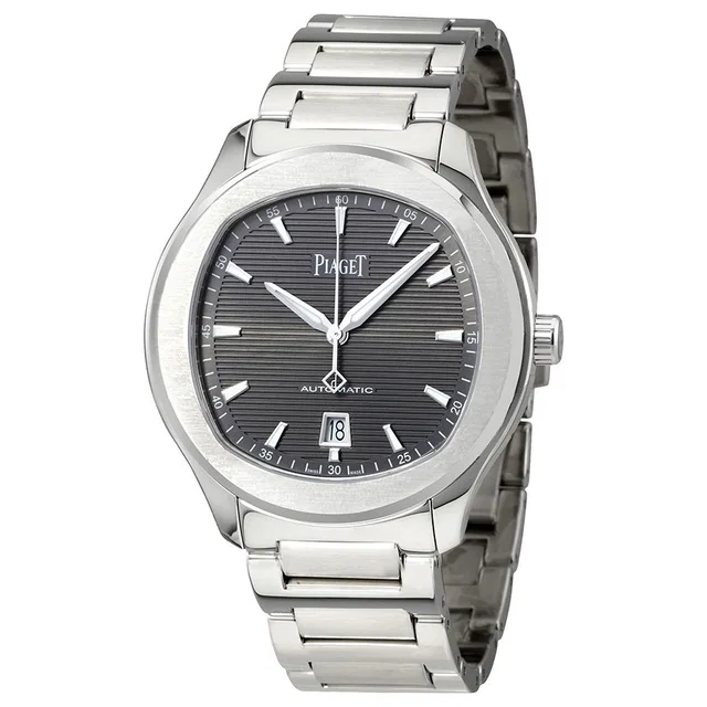 Piaget Polo S Automatic Mens Watch GOA41003 in silver|gray from Jomashop.com