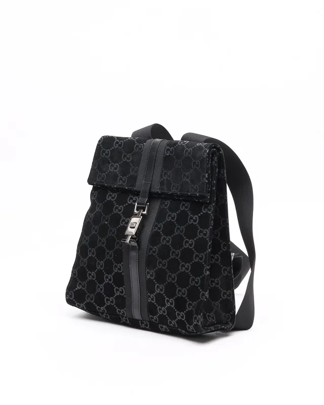 Gucci GG Jackie Backpack in Velvet from A Retro Tale, photo 2 of 9