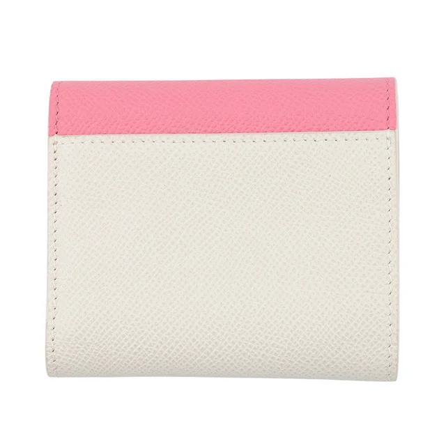 Dior Montaigne Lotus Wallet White/Pink Leather in White Leather from GALLERY RARE, photo 2 of 2