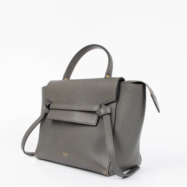 Celine Taupe Micro Belt Bag in Taupe Leather from Labellov, photo 3 of 8