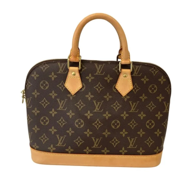 Louis Vuitton Alma PM Monogram Handbag in Brown Canvas from LuxUness, photo 2 of 13