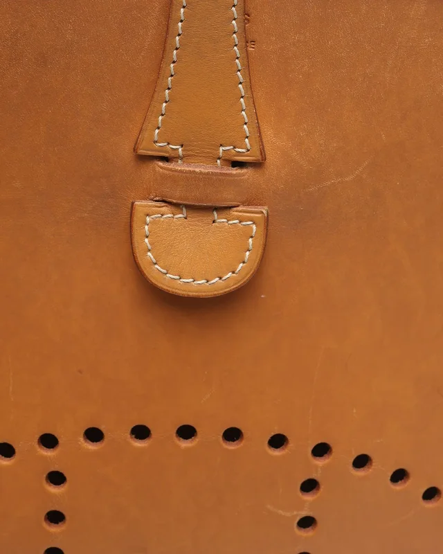 Hermès Natural Cowhide Evelyne PM Bag in Beige Leather from A Retro Tale, photo 7 of 16
