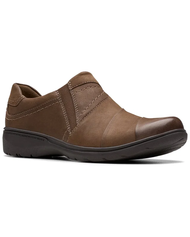 Clarks Collection Carleigh Abby Nubuck Slip-On, image 1 of 1 from Gilt